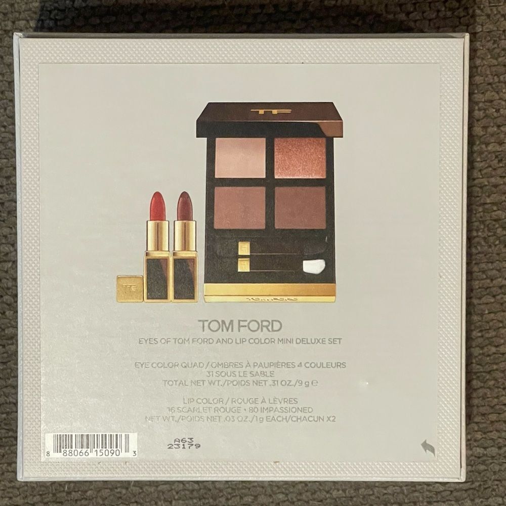 Tom Ford Eye Color Quad & Lip Color Mini Deluxe Set - Picture 2 of 5